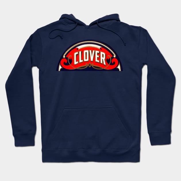 Clover Records Hoodie by MindsparkCreative